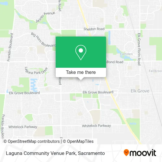 Mapa de Laguna Community Venue Park
