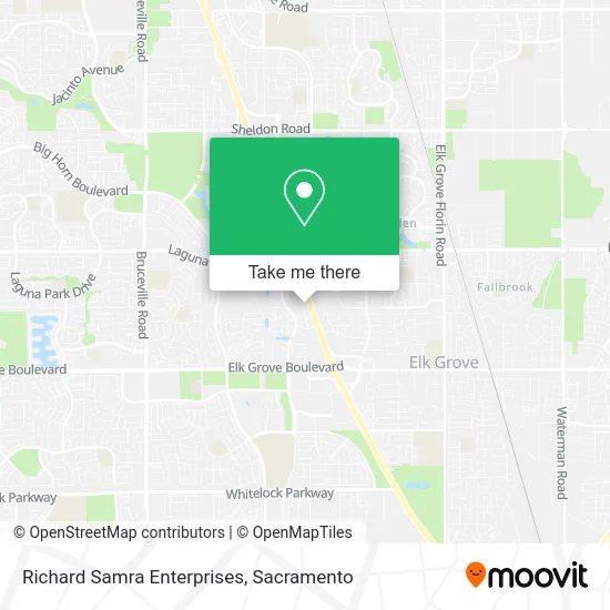 Richard Samra Enterprises map