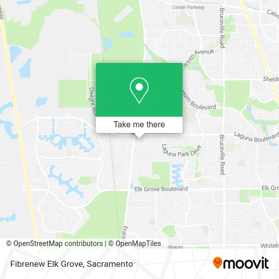 Mapa de Fibrenew Elk Grove