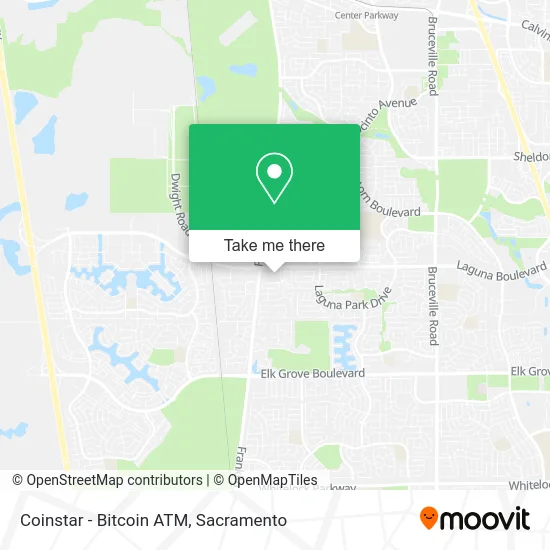 Mapa de Coinstar - Bitcoin ATM