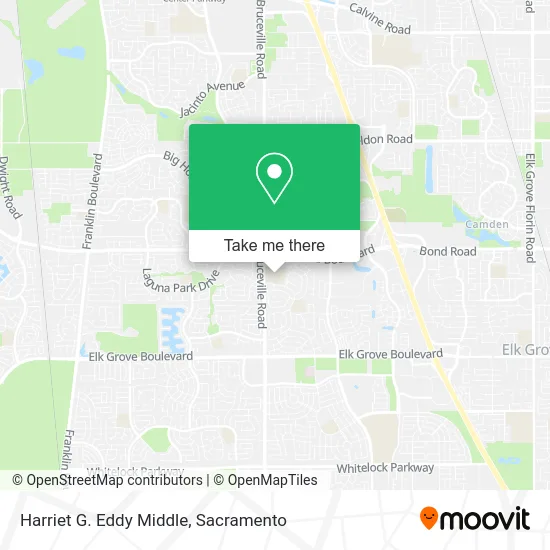 Mapa de Harriet G. Eddy Middle