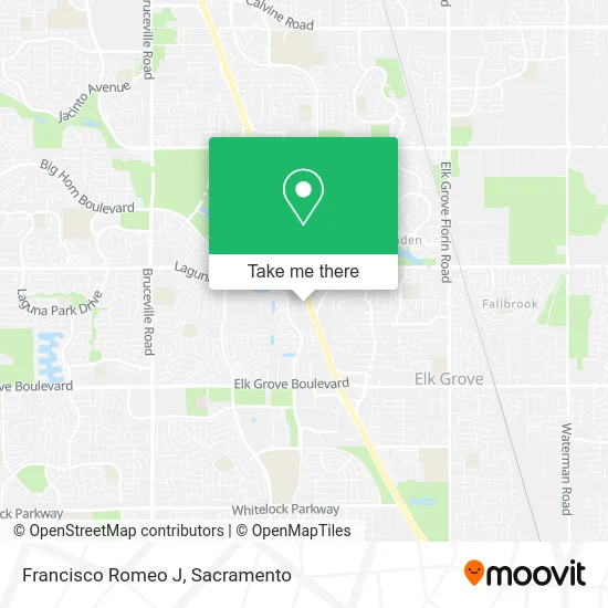 Francisco Romeo J map