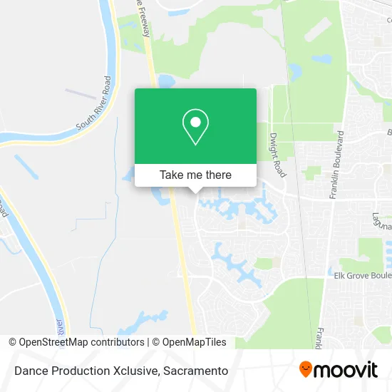 Dance Production Xclusive map