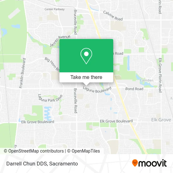 Mapa de Darrell Chun DDS