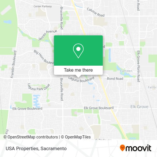 USA Properties map