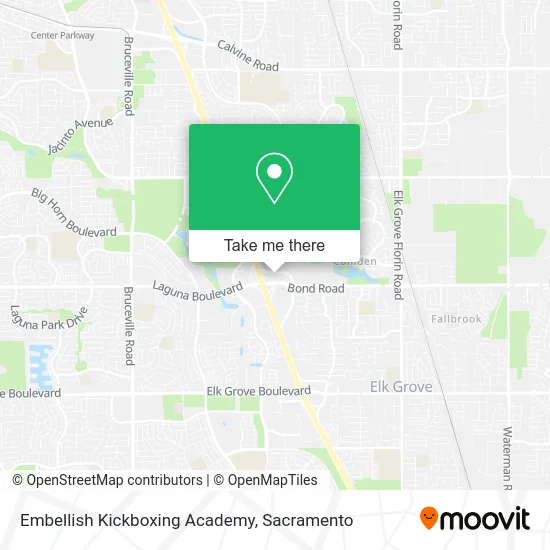 Embellish Kickboxing Academy map