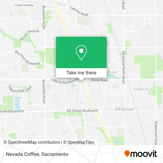 Nevada Coffee map