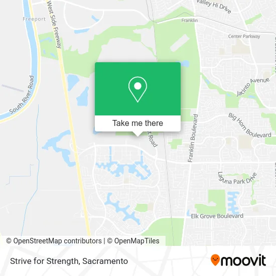Strive for Strength map