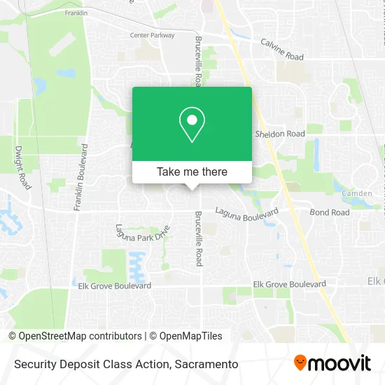 Mapa de Security Deposit Class Action