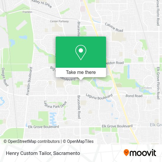 Henry Custom Tailor map