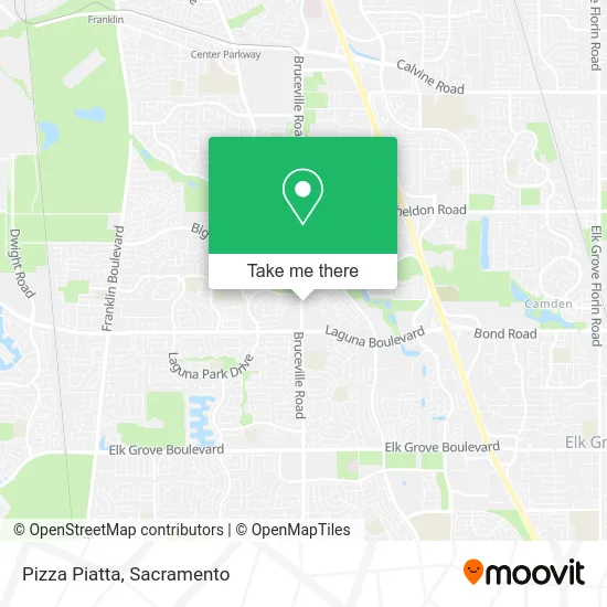 Mapa de Pizza Piatta