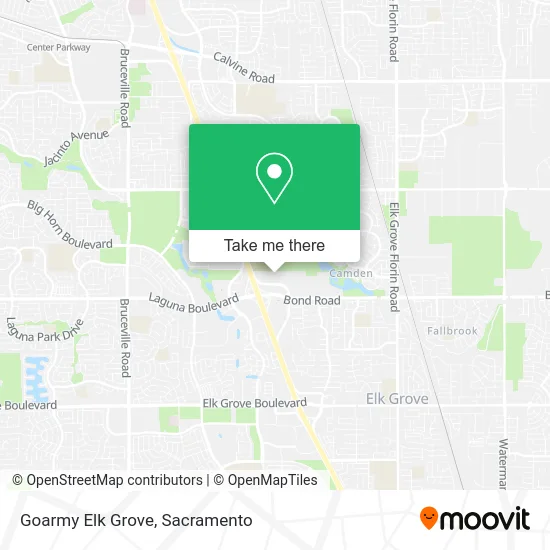Goarmy Elk Grove map