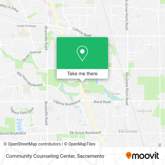 Community Counseling Center map