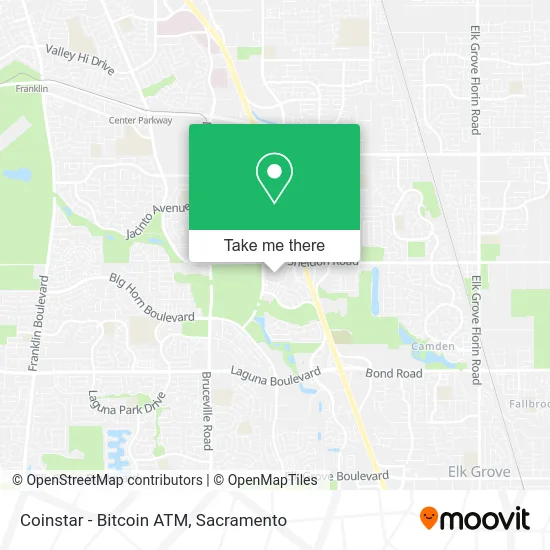 Coinstar - Bitcoin ATM map