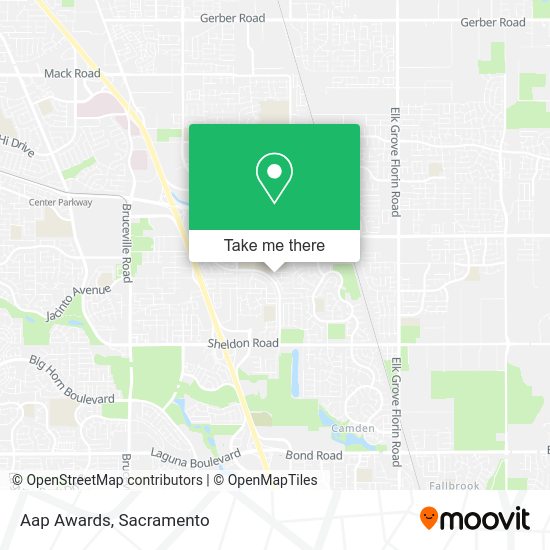 Aap Awards map