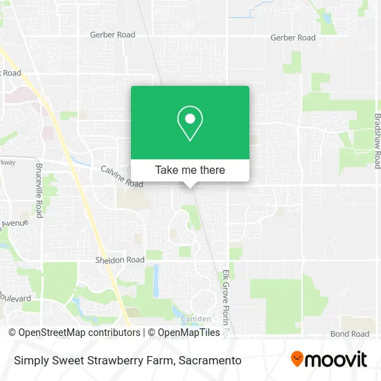 Mapa de Simply Sweet Strawberry Farm