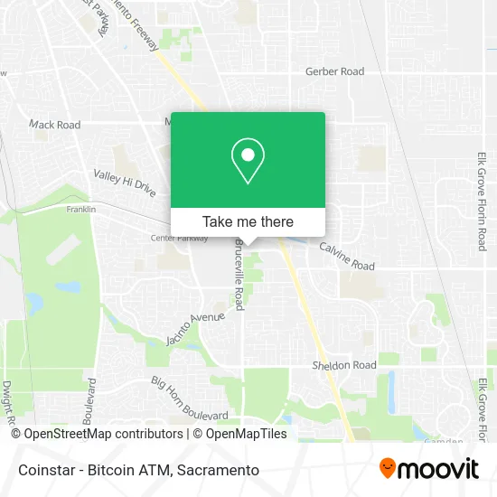 Coinstar - Bitcoin ATM map