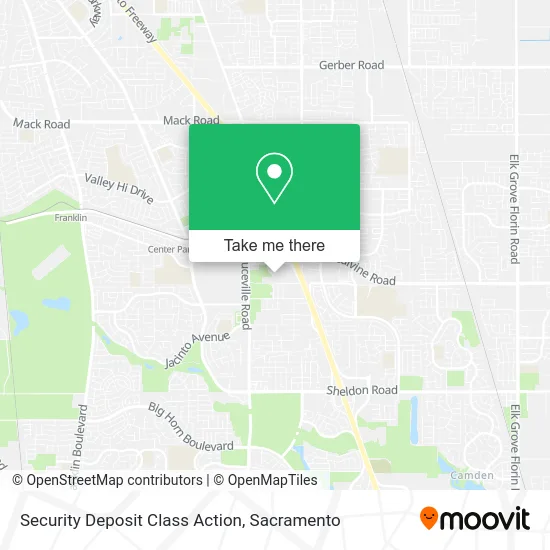 Security Deposit Class Action map