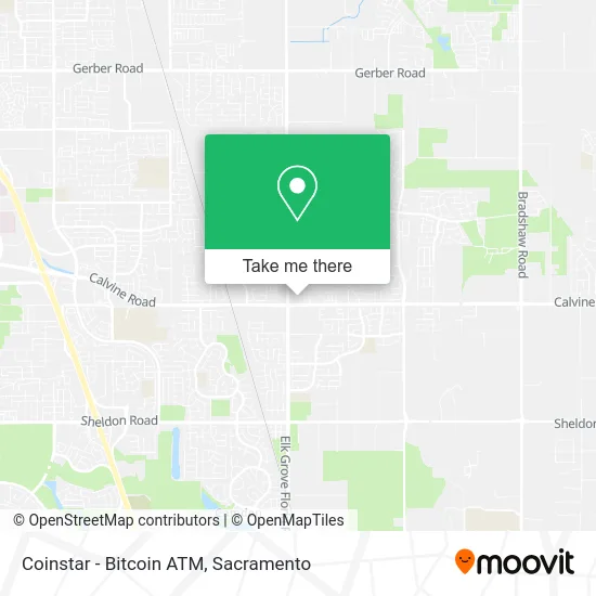 Mapa de Coinstar - Bitcoin ATM