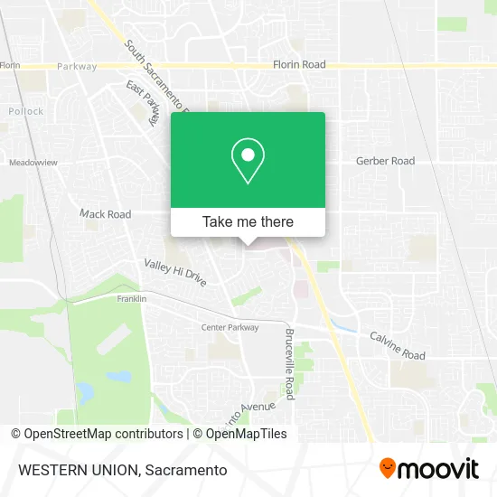 Mapa de WESTERN UNION