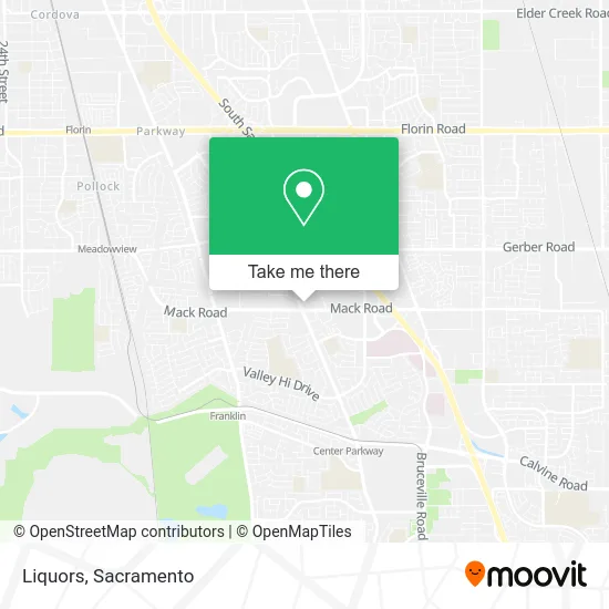 Mapa de Liquors