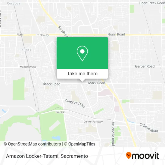 Amazon Locker-Tatami map