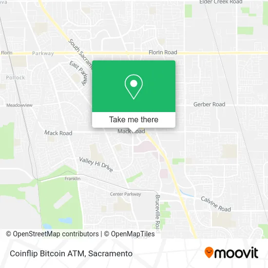 Coinflip Bitcoin ATM map