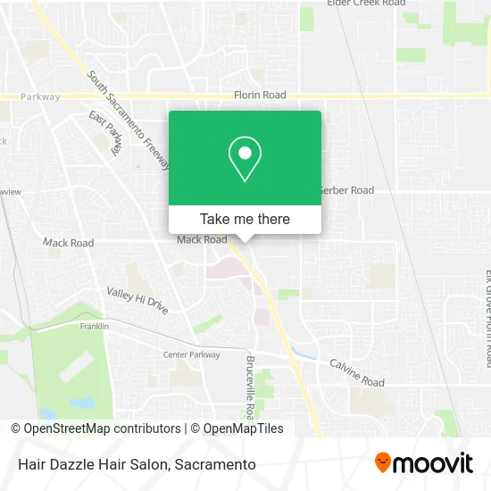 Hair Dazzle Hair Salon map