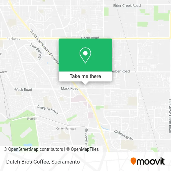 Dutch Bros Coffee map