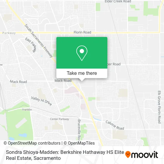 Sondra Shioya-Madden: Berkshire Hathaway HS Elite Real Estate map
