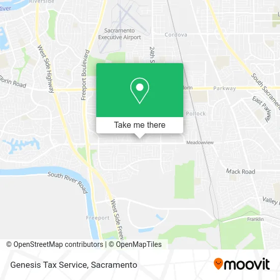 Genesis Tax Service map