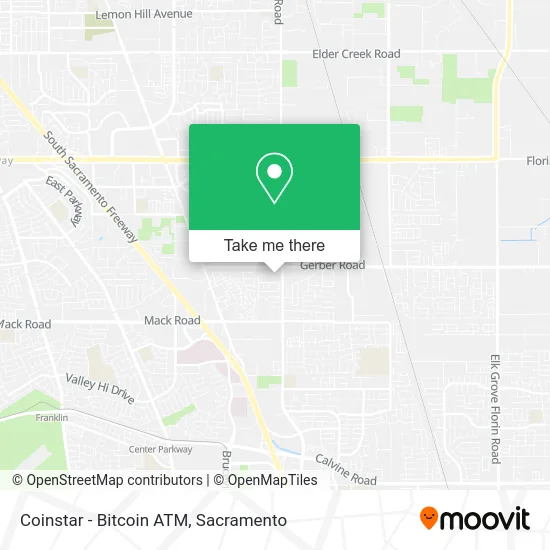 Coinstar - Bitcoin ATM map