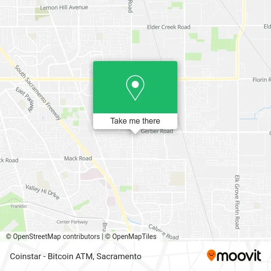 Coinstar - Bitcoin ATM map