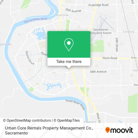 Urban Core Rentals Property Management Co. map