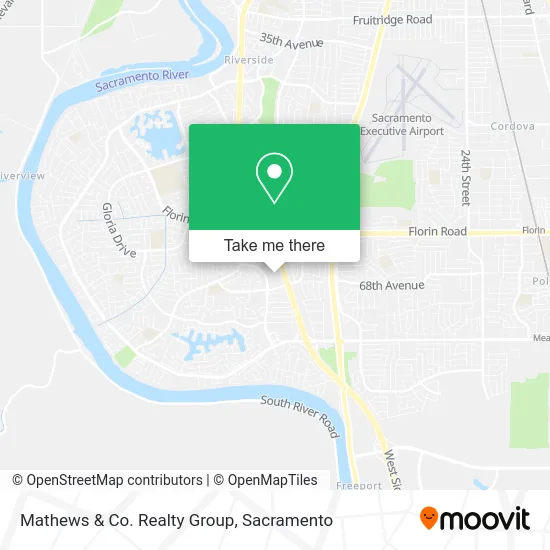 Mathews & Co. Realty Group map