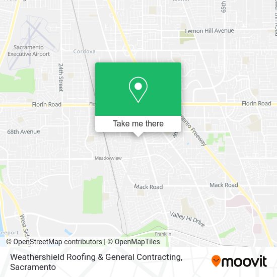 Weathershield Roofing & General Contracting map