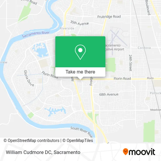 William Cudmore DC map