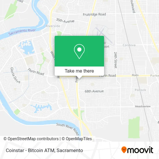 Coinstar - Bitcoin ATM map