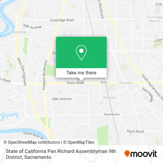 State of California Pan Richard Assemblyman 9th District map