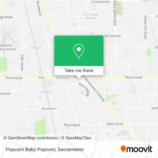 Popcorn Baby Popcorn map