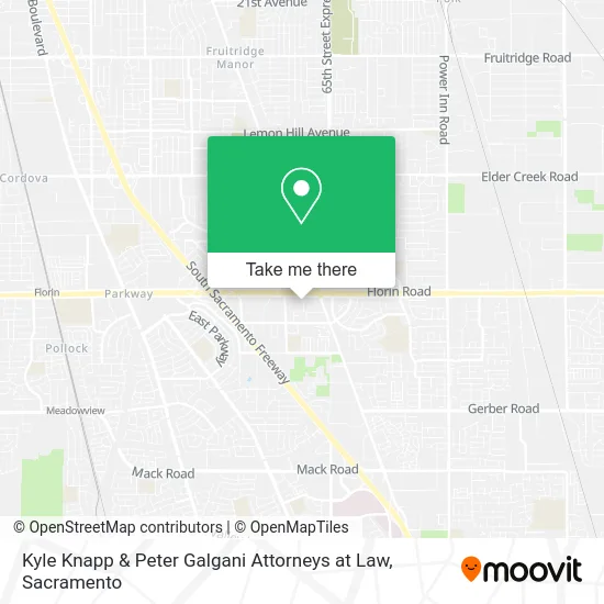 Mapa de Kyle Knapp & Peter Galgani Attorneys at Law