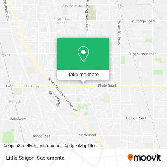 Mapa de Little Saigon