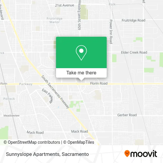 Mapa de Sunnyslope Apartments