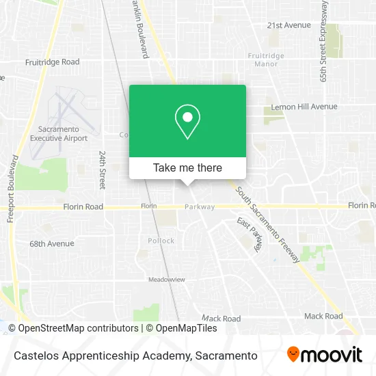 Castelos Apprenticeship Academy map