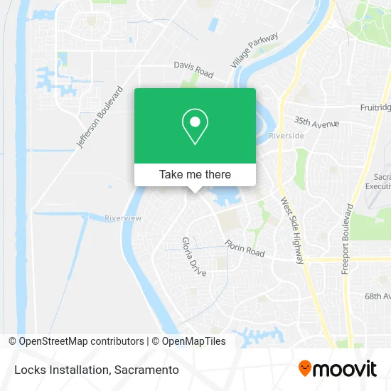 Locks Installation map