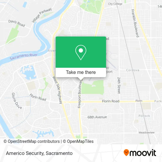 Americo Security map
