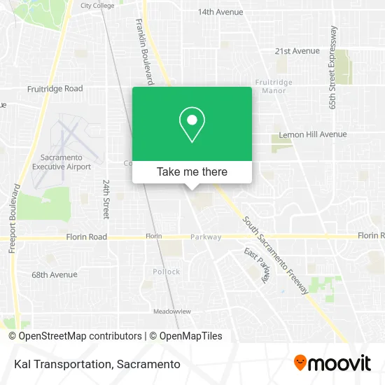 Kal Transportation map