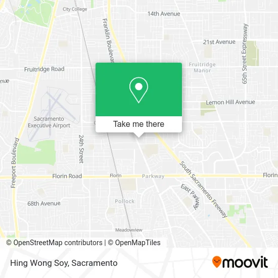 Hing Wong Soy map