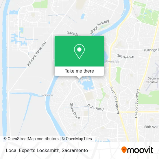 Local Experts Locksmith map