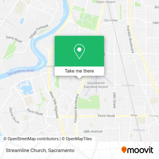 Streamline Church map